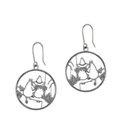 Lumoava Moomin hopeakorvakorut MO551700000