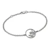 Lumoava Moomin hopearanneketju/koru MO531500155
