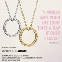 Lumoava Niiskuneiti hopeakaulaketju MO661820000