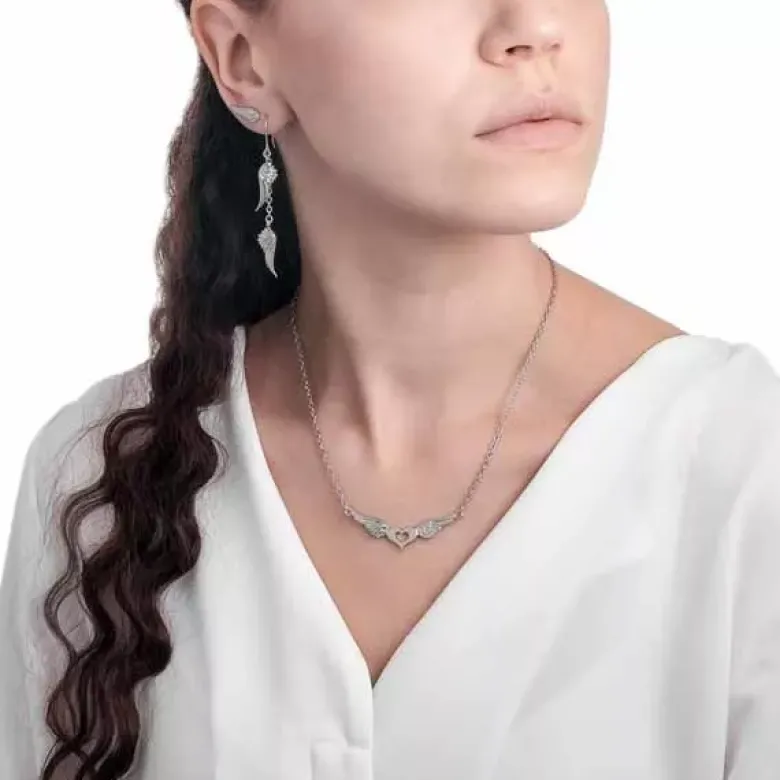 Lumoava Rakkain hopeakaulaketju 5708 00 000