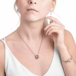 Lumoava Soulmates hopearanneketju/koru 5362 00 000