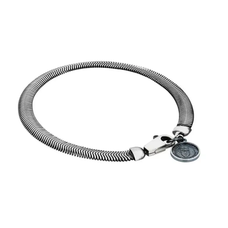 Lumoava Toivo hopearanneketju/koru L53250100