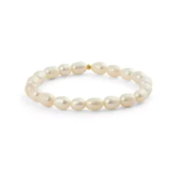 Mockberg Aura Pearl teräsrannekoru MB2055