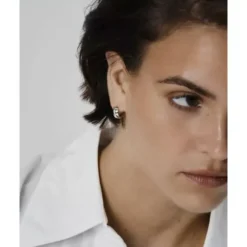 Mockberg Chunky Hoops teräskorvakorut MO287