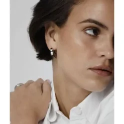 Mockberg Chunky Hoops teräskorvakorut MO289