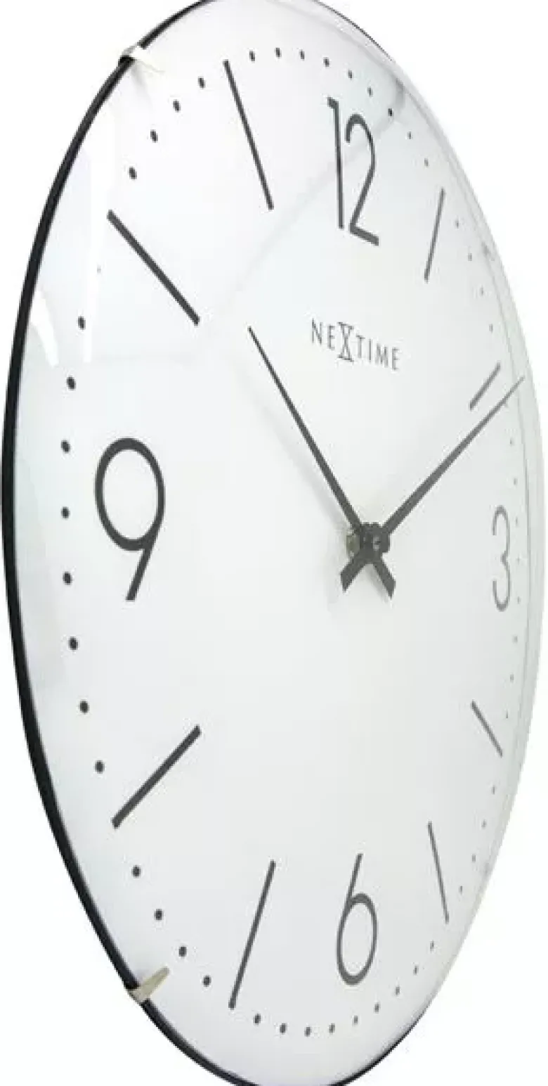 Nextime Basic Dome seinäkello 3157WI
