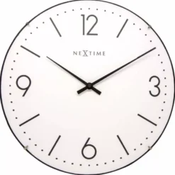 Nextime Basic Dome seinäkello 3157WI