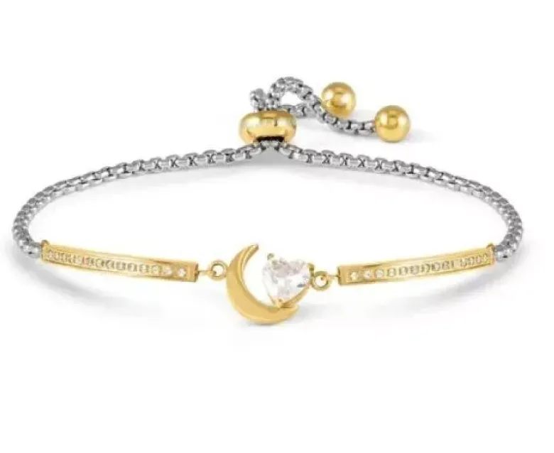 Nomination Jewelry Milleluci Moon teräsrannekoru 028021/038