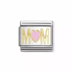 Nomination MOM Pink heart teräskoru muu 030272/84