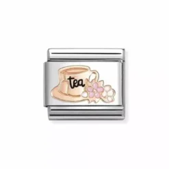 Nomination Tea cup with flowers teräskoru muu 430202/27