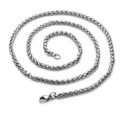 Northern Viking Jewelry Rolo link teräskaulakoru NVJKE004