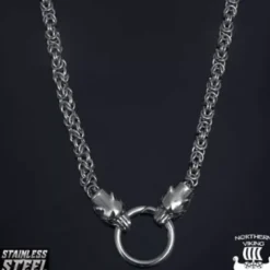 Northern Viking Jewelry teräskaulakoru NVJRS057_60