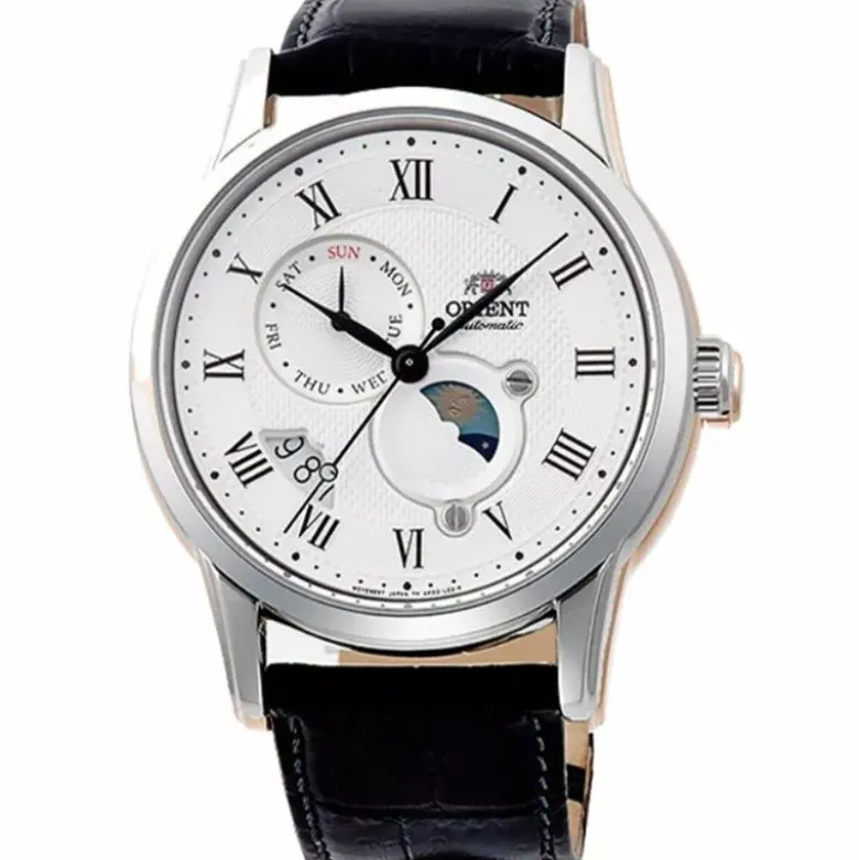 Orient Sun & Moon miesten kello RA-AK0008S