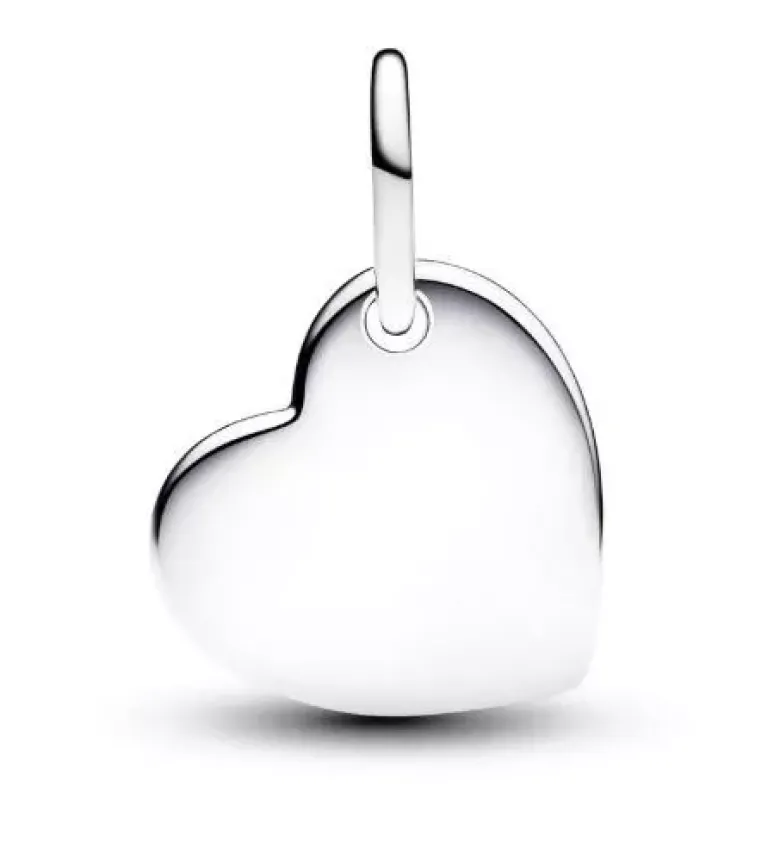 Pandora April Engravable Heart Clear Stone Dangle Charm hopeariipus 794295C04