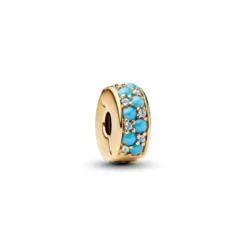 Pandora Aqua Blue Clip muotiriipus 763902C01