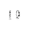 Pandora Beaded Huggie hopeakorvakorut 294823C01