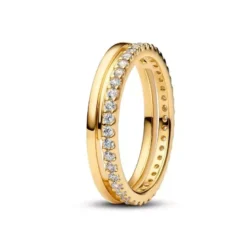 Pandora Double Band muotisormus 163799C01