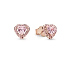 Pandora Elevated Heart Stud muotikorvakoru 288427C02