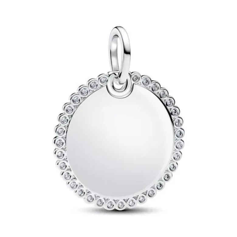 Pandora Engravable Round Tag hopeariipus 394007C01