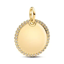 Pandora Engravable Round Tag muotiriipus 364007C01