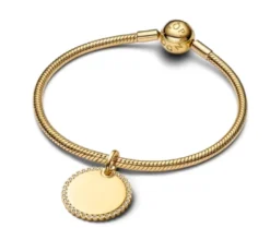 Pandora Engravable Round Tag muotiriipus 364007C01
