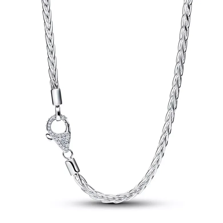 Pandora Foxtail Chain hopeakaulaketju 394463C01-45