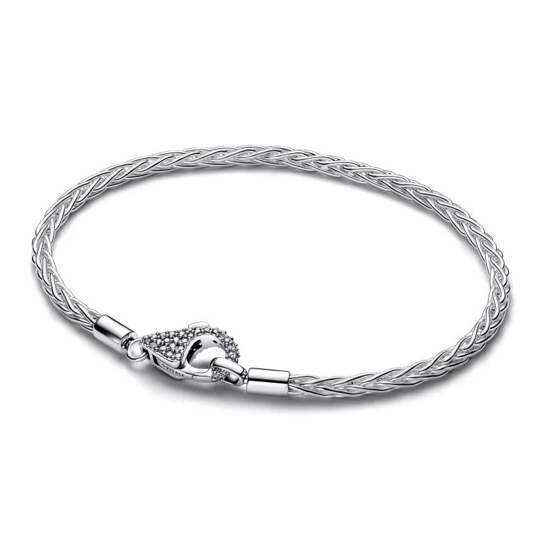 Pandora Foxtail Chain hopearanneketju/koru 594462C01
