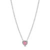 Pandora Heart Halo hopeakaulaketju 398425C02-45