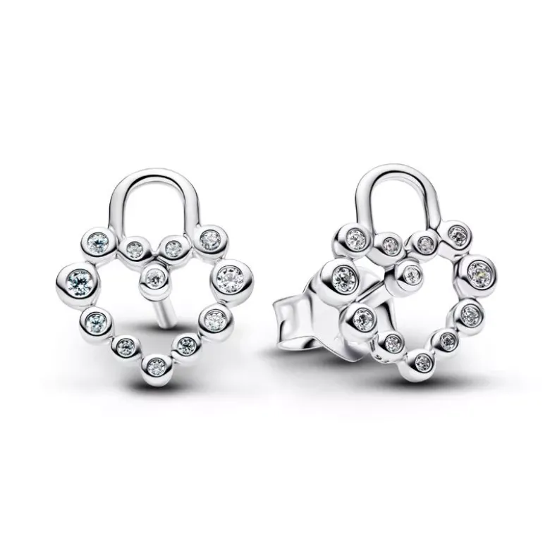 Pandora Heart Padlock hopeakorvakorut 294419C01