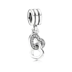 Pandora Interlocked Hearts hopeariipus 791242CZ