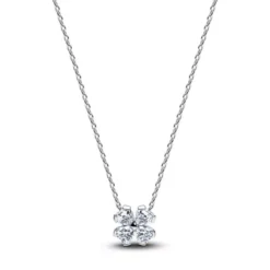 Pandora Lucky Clover hopeakaulaketju 394502C01-45