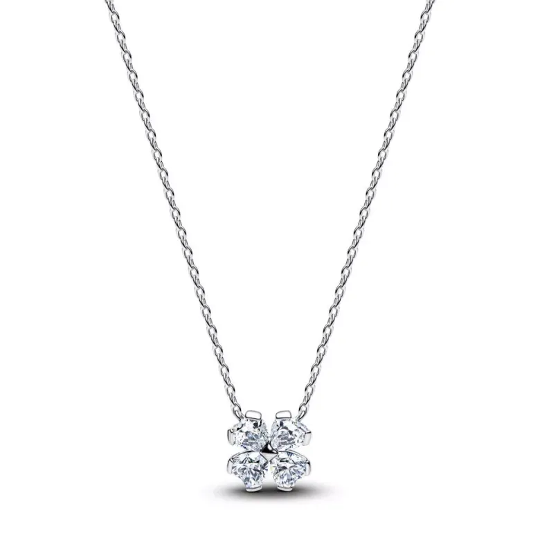 Pandora Lucky Clover hopeakaulaketju 394502C01-45