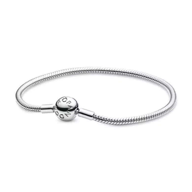 Pandora Moments hopearanneketju/koru 590728