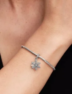 Pandora Opalescent Snowflake hopeariipus 794142C01