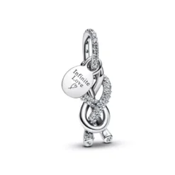 Pandora Pavé Infinity Knot hopeariipus 793780C01