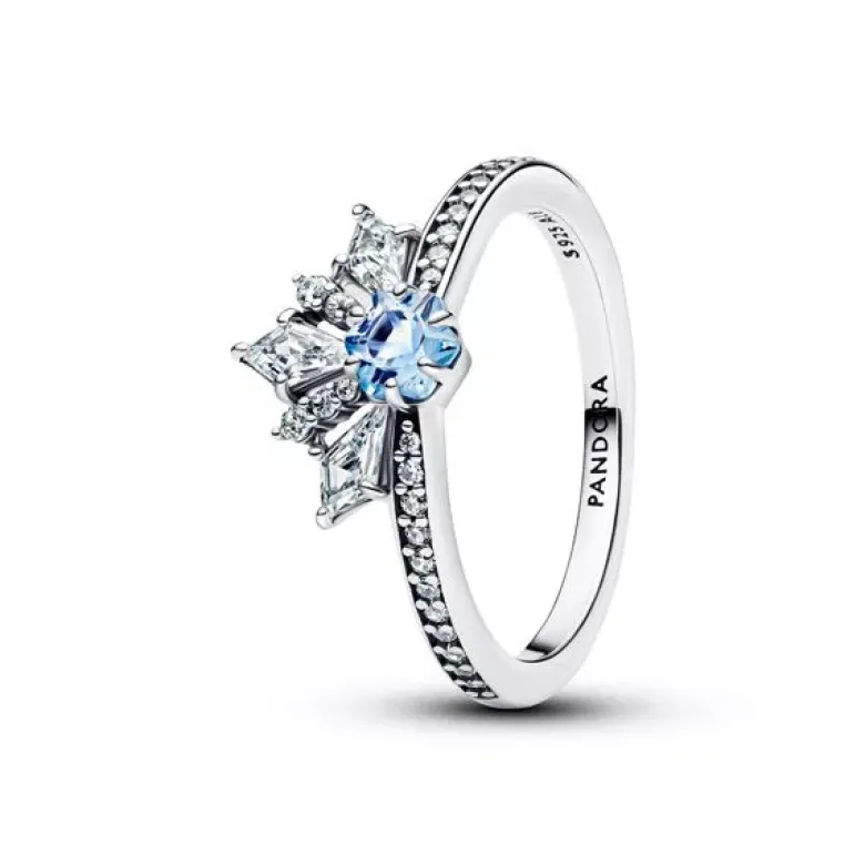 Pandora Queen Elsa Tiara hopeasormus 194134C01