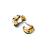 Pandora Rippled Open Hoop muotikorvakoru 263873C00