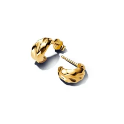 Pandora Rippled Open Hoop muotikorvakoru 263873C00