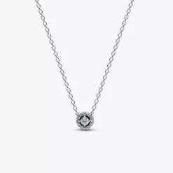 Pandora Round Pavé Halo hopeariipus 393548C01-45