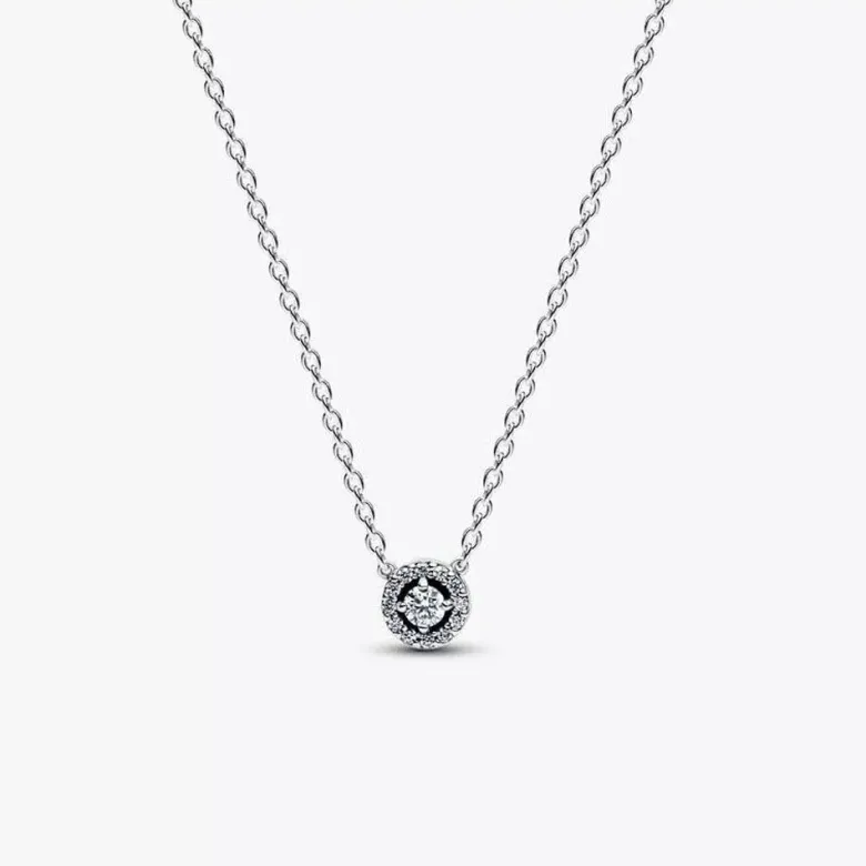 Pandora Round Pavé Halo hopeariipus 393548C01-45