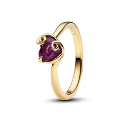Pandora Sally Purple Heart muotisormus 164734C01