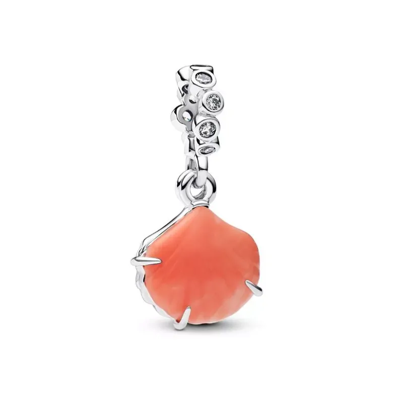 Pandora Shell Double Dangle hopeariipus 793821C01