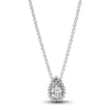 Pandora Sparkling Pear Halo hopeakaulakoru 392832C01-45