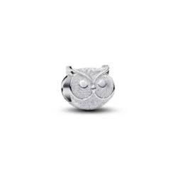 Pandora Textured Owl Mini hopeariipus 794525C00