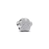 Pandora Textured Paw Mini hopeariipus 794043C00