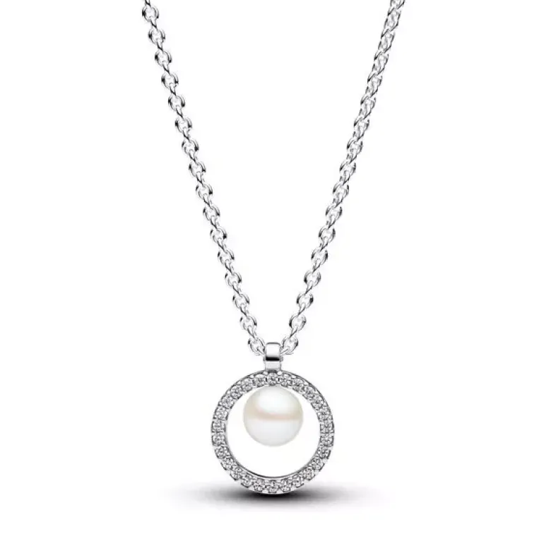 Pandora Timeless hopeakaulaketju 393165C01-45