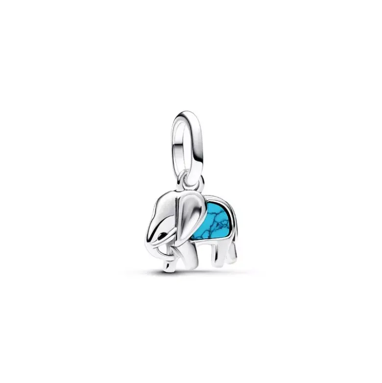 Pandora Turquoise Elephant hopeariipus 793858C01