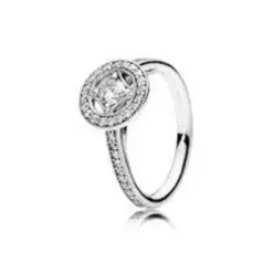 Pandora Vintage Allu hopeasormus 191006CZ