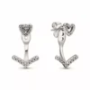 Pandora Wish hopeakorvakorut 299280C01