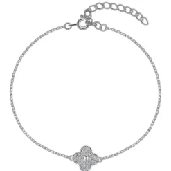 Plus apila hopearanneketju B06740